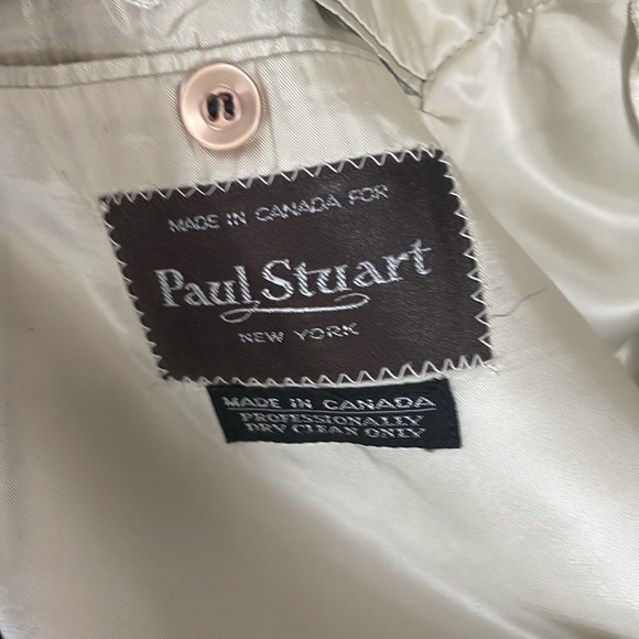 Vintage Paul Stuart Double Breasted Suit - Picture 5 of 5